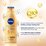 NIVEA Q10 Gradual Tan Firming Body Moisturiser Fair To Medium Skin   400ml