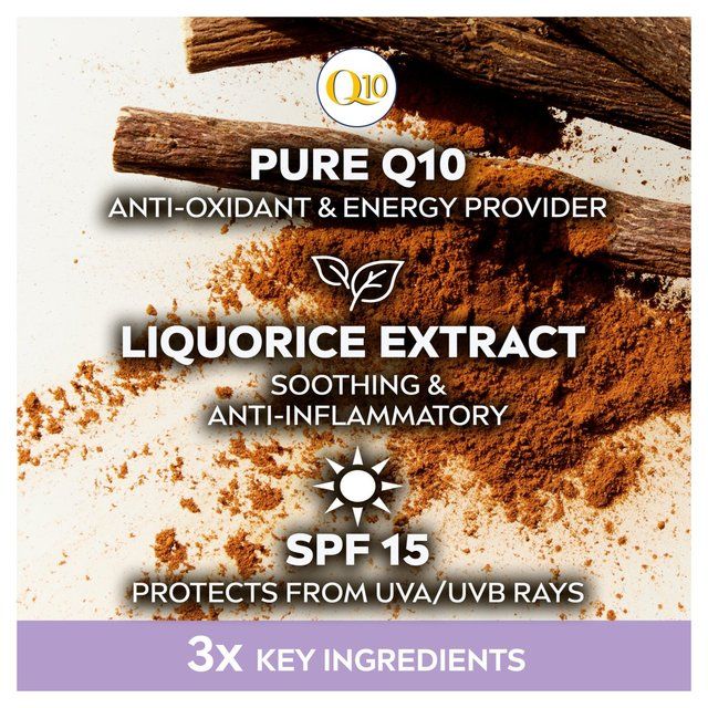 NIVEA Q10 Power Anti-Wrinkle Day Face Cream SPF15 for Sensitive Skin   50ml