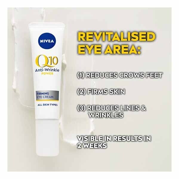 NIVEA Q10 Power Anti-Wrinkle Firming Eye Cream 15ml