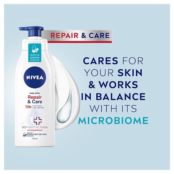 NIVEA Repair &amp;amp; Care 72h Body Lotion for Very Dry Skin 400ml