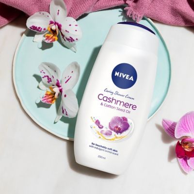 NIVEA Shower Gel, Indulgent Moisture Cashmere, 250ml
