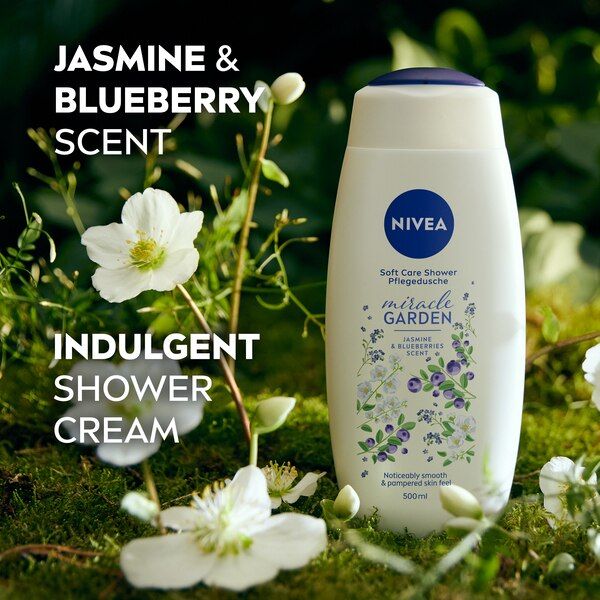 Nivea Shower Miracle Garden Jasmine &amp;amp; Blueberries 500Ml