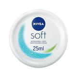 NIVEA Soft Moisturiser Cream for Face, Hands &amp;amp; Body, 25ml