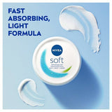 NIVEA Soft Moisturiser Cream for Face, Hands &amp;amp; Body, 25ml