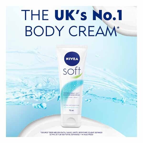 NIVEA Soft Moisturiser Cream for Face, Hands &amp;amp; Body, 500ml