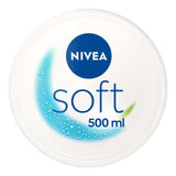 NIVEA Soft Moisturiser Cream for Face Hands &amp;amp; Body   500ml