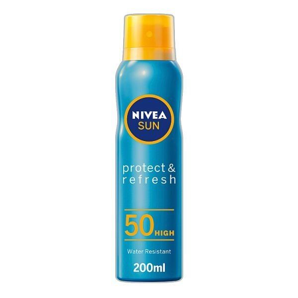 NIVEA SUN Cooling Suncream Mist SPF50 Protect&amp;amp;Refresh 200ml
