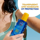 NIVEA SUN Cooling Suncream Spray SPF30 Protect&amp;amp;Refresh 200ml