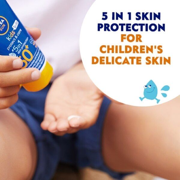 Nivea Sun Kids Protect &amp;amp; Care Lotion To-Go Spf 50+ 50Ml