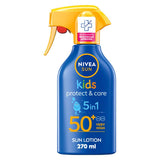 NIVEA SUN Kids Protect &amp;amp; Care Sun Cream Trigger Spray SPF50+ 270ml