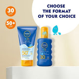 NIVEA SUN Kids Protect &amp;amp; Play Sun Cream Lotion SPF50+ 150ml