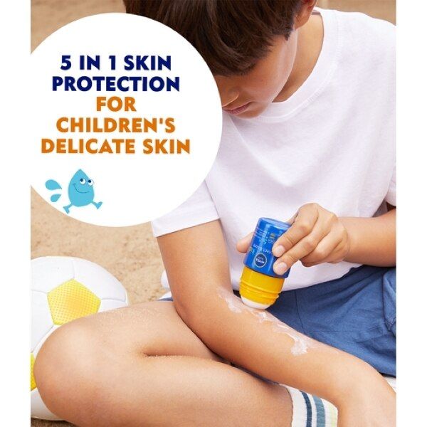 NIVEA SUN Kids Suncream Roll-On SPF 50+, 50ml