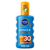 NIVEA SUN Protect &amp;amp; Bronze Tan Activating Sun Cream Spray SPF30 200ml
