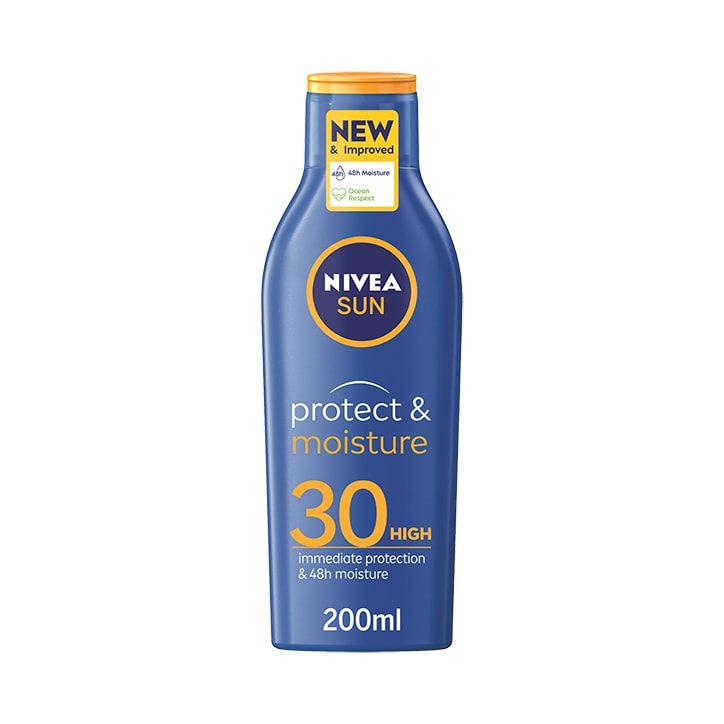 Nivea Sun Protect &amp;amp; Moisture Sun Cream Lotion SPF 30 200ml
