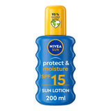 Nivea SUN Protect &amp;amp; Moisture Sunscreen Spray SPF 15