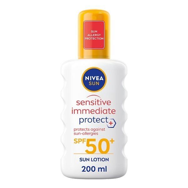 Nivea Sun Sensitve Allergy Protect Sun Cream Spf50+, 200Ml