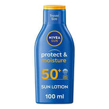 NIVEA SUN Suncream Lotion SPF 50 Protect &amp;amp; Moisture 100ml