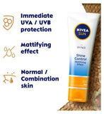 NIVEA SUN UV Face Shine Control Sun Cream SPF50 50ml