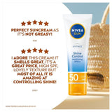 NIVEA SUN UV Face SPF 50 Sensitive Sun Cream   50ml