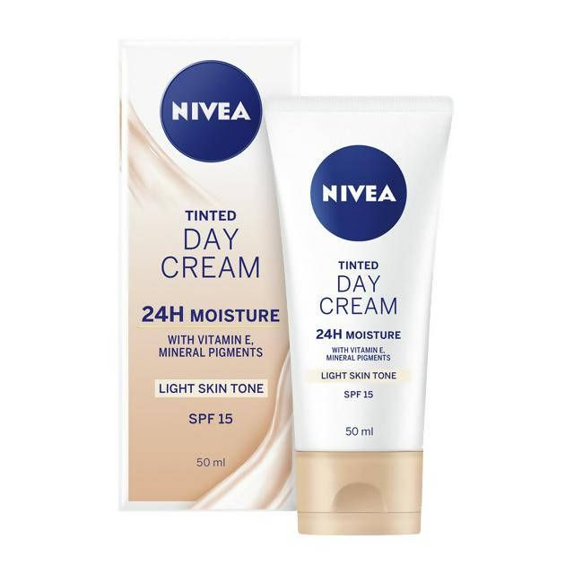 Nivea Tinted Day Cream Moisturiser for Light Skin Tone SPF15 50ml