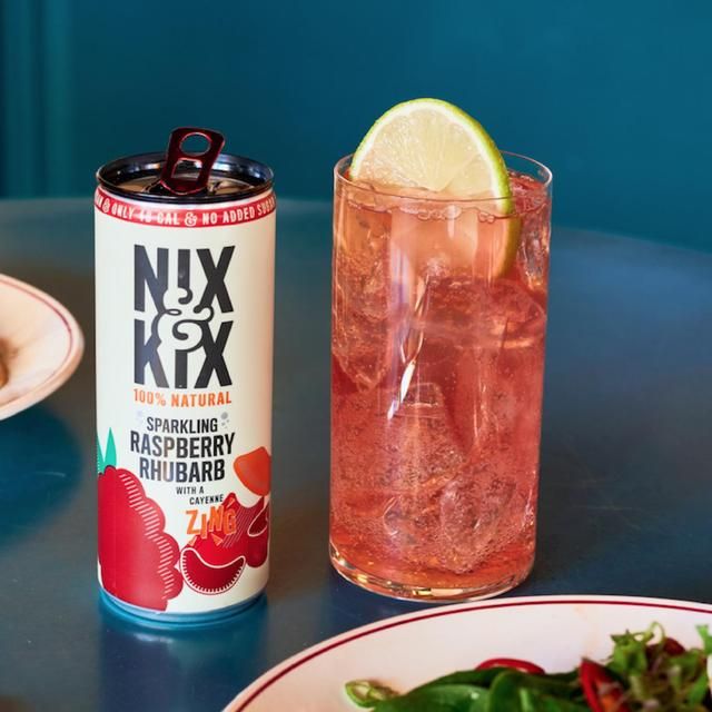 Nix &amp;amp; Kix Raspberry &amp;amp; Rhubarb   250ml