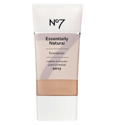 No7 Essentially Natural Foundation SPF15 40ml calico