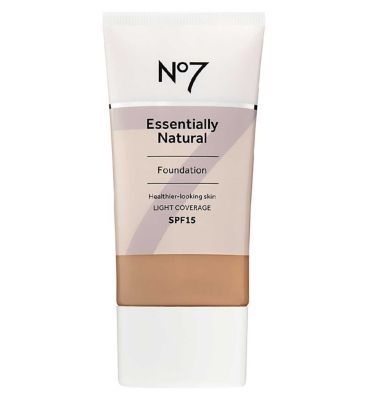 No7 Essentially Natural Foundation SPF15 40ml deeply beige