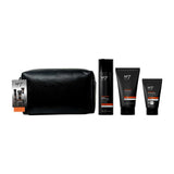 No7 Men Energise Wash Bag 4 Piece Set
