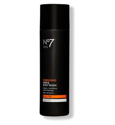 No7 Men Energising Hair &amp;amp; Body Wash 200ml