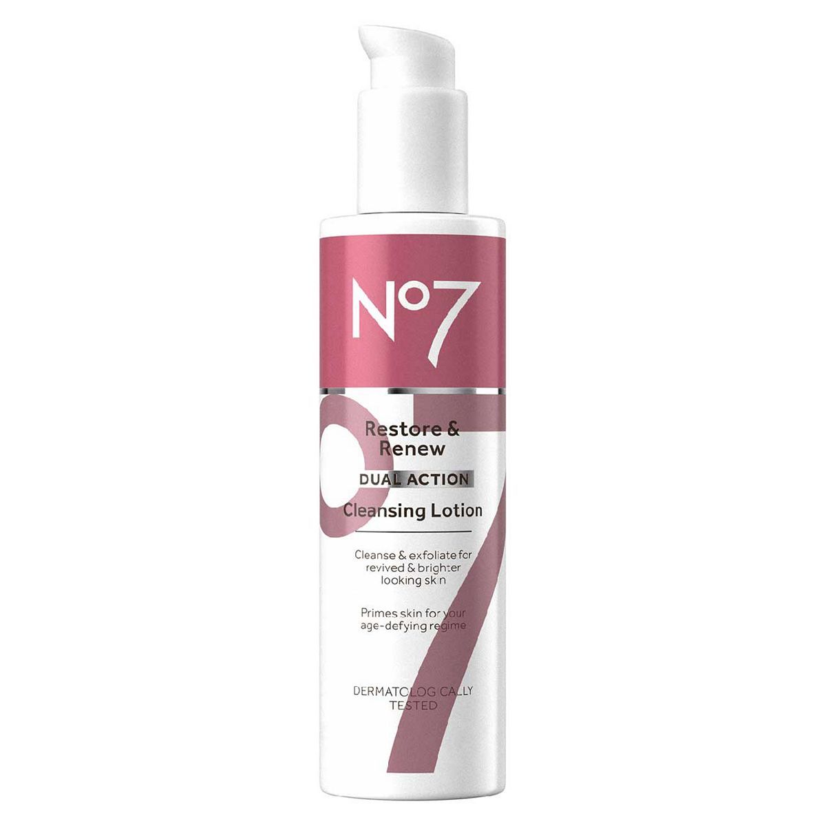 No7 Restore &amp;amp; Renew Dual Action Cleansing Lotion 200ml