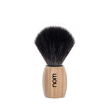 Nom OLE Black Fibre Shaving Brush in Blushed Ash Pure Ash