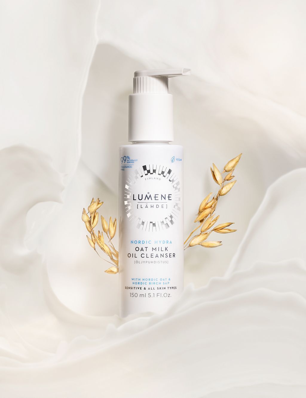 Nordic Hydra [L&amp;auml;hde] Oat Milk Oil Cleanser 150ml