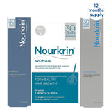 Nourkrin&amp;reg; WOMAN Bundle For Hair Growth + Free Shampoo and Conditioner (12 Month Supply)