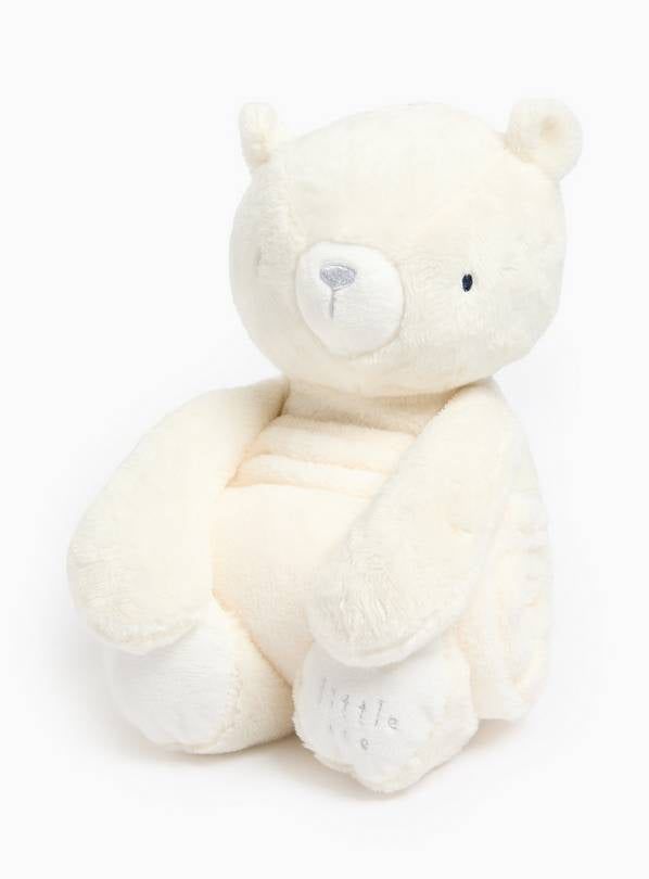 Novelty Cream Bear Plush &amp;amp; Blanket Gift Set One Size