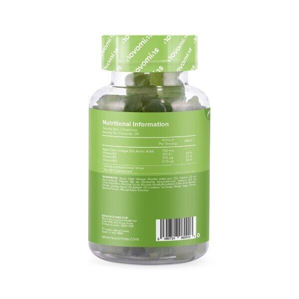 Novomins Apple Cider Vinegar Gummies 60S