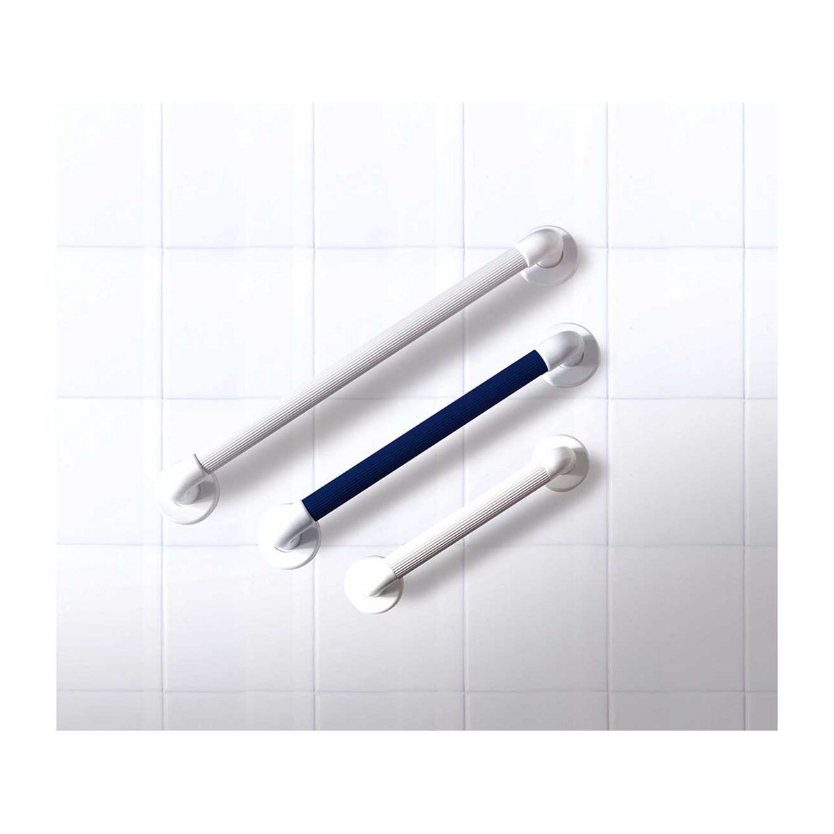 NRS Healthcare 12&amp;quot; Plastic Fluted Grabrail