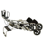 NRS Healthcare A-Series 4-Wheel Rollator &amp;ndash; Silver