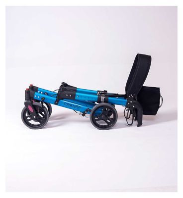 NRS Healthcare Compact Easy Rollator &amp;ndash; Blue