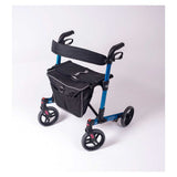NRS Healthcare Compact Easy Rollator &amp;ndash; Blue