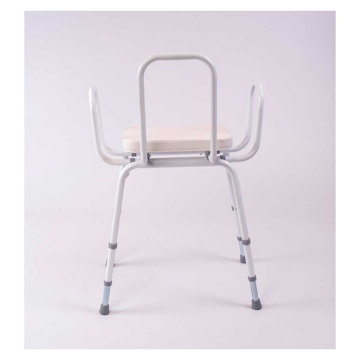 NRS Healthcare Malvern Stool Arms &amp;amp; Metal Back