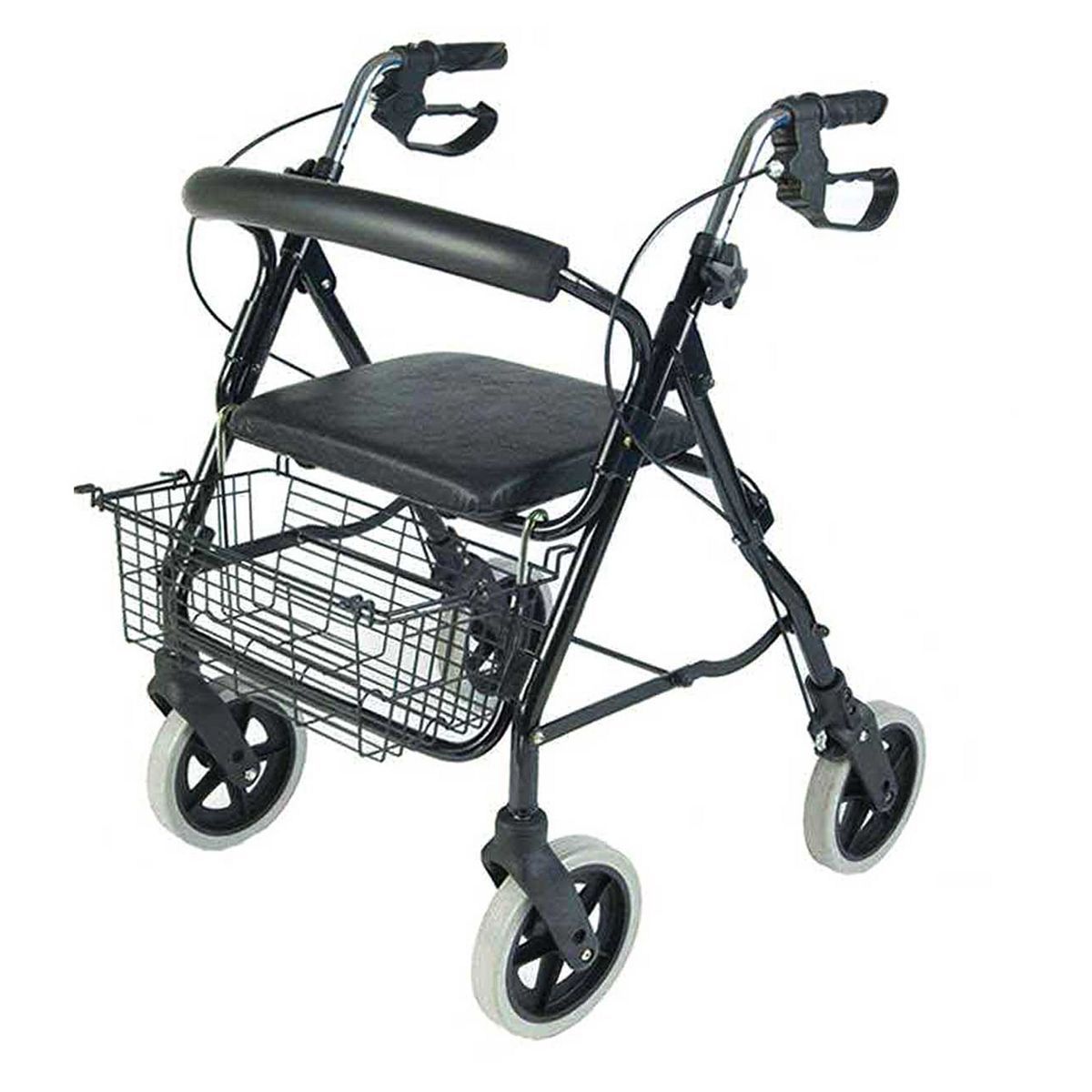 NRS Healthcare Mobility Care 4-Wheel Aluminium Rollator