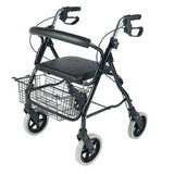 NRS Healthcare Mobility Care 4-Wheel Aluminium Rollator