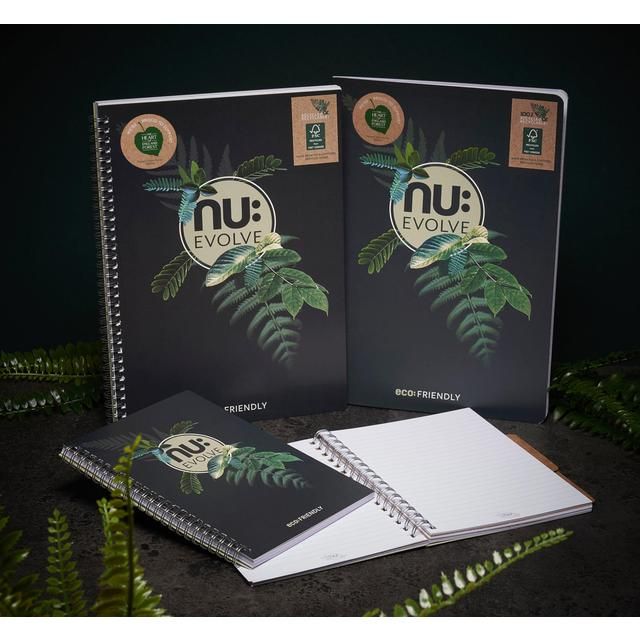 Nu Evolve A4 Wiro Notebook 120 pgs