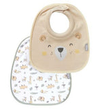 Nuby 4 Pack Snug &amp;amp; Dry Organic Bibs
