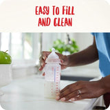 NUK First Choice+ 300ml Temperature Control Bottle with Silicone Teat 4   4 per pack