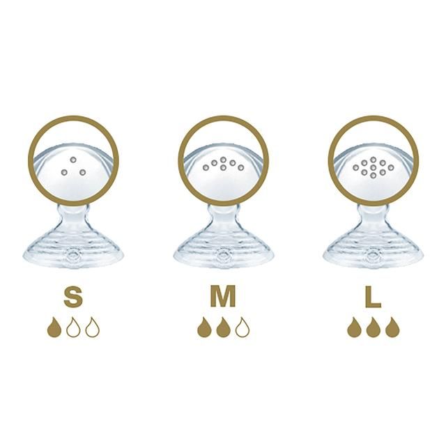 NUK Nature Sense Soft Teat Small    2 per pack