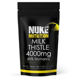 Nuke Nutrition Milk Thistle 4000mg &amp;amp; 80% Silymarins-60ct