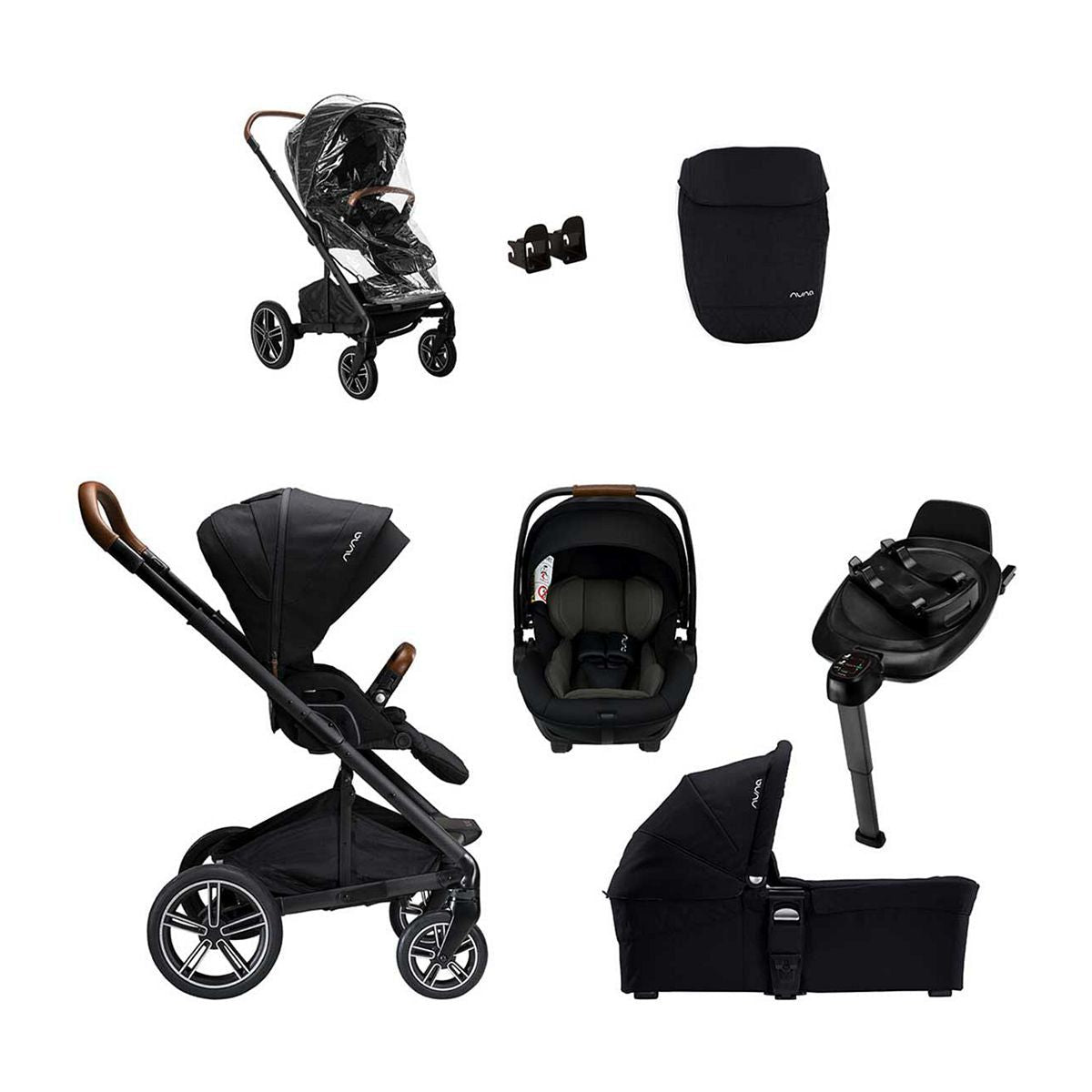 Nuna, MIXX Next Generation ARRA Bundle, Caviar