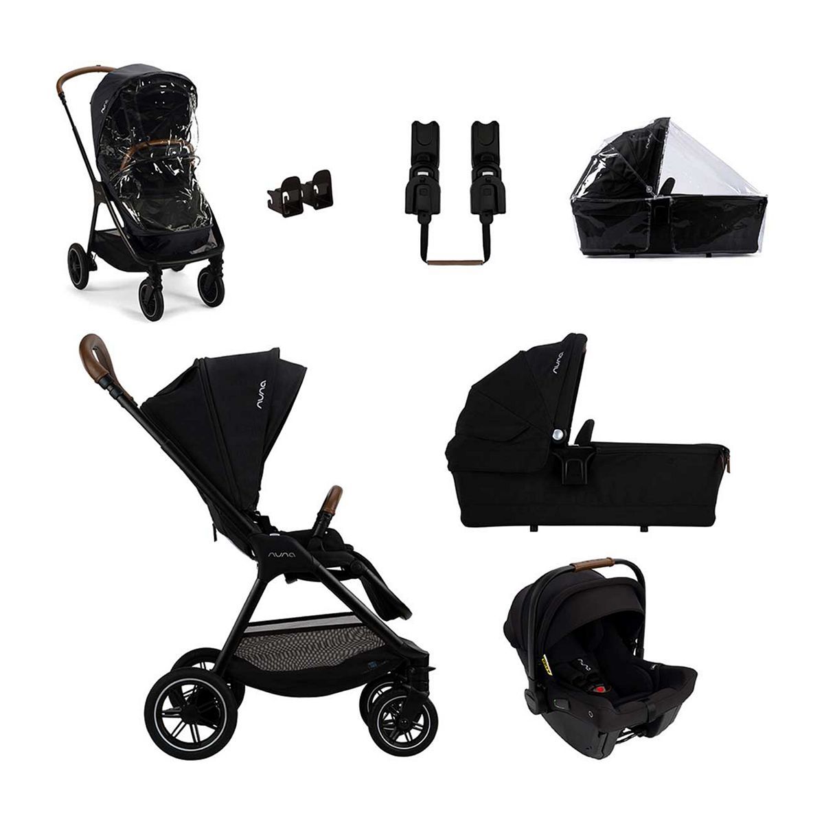 Nuna, TRIV Next Urbn Bundle, Caviar R129