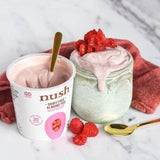 Nush Raspberry Almond yoghurt   350g